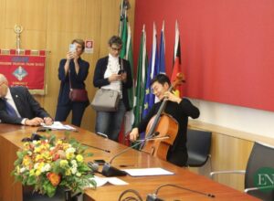Consegna Eufemino d'Oro a Marcella Tili