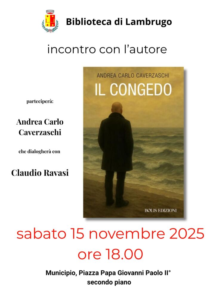 Il Congedo - presentazione Lambrugo