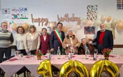 Grande festa a Tavernerio per i 100 anni di Nunzia de Marco