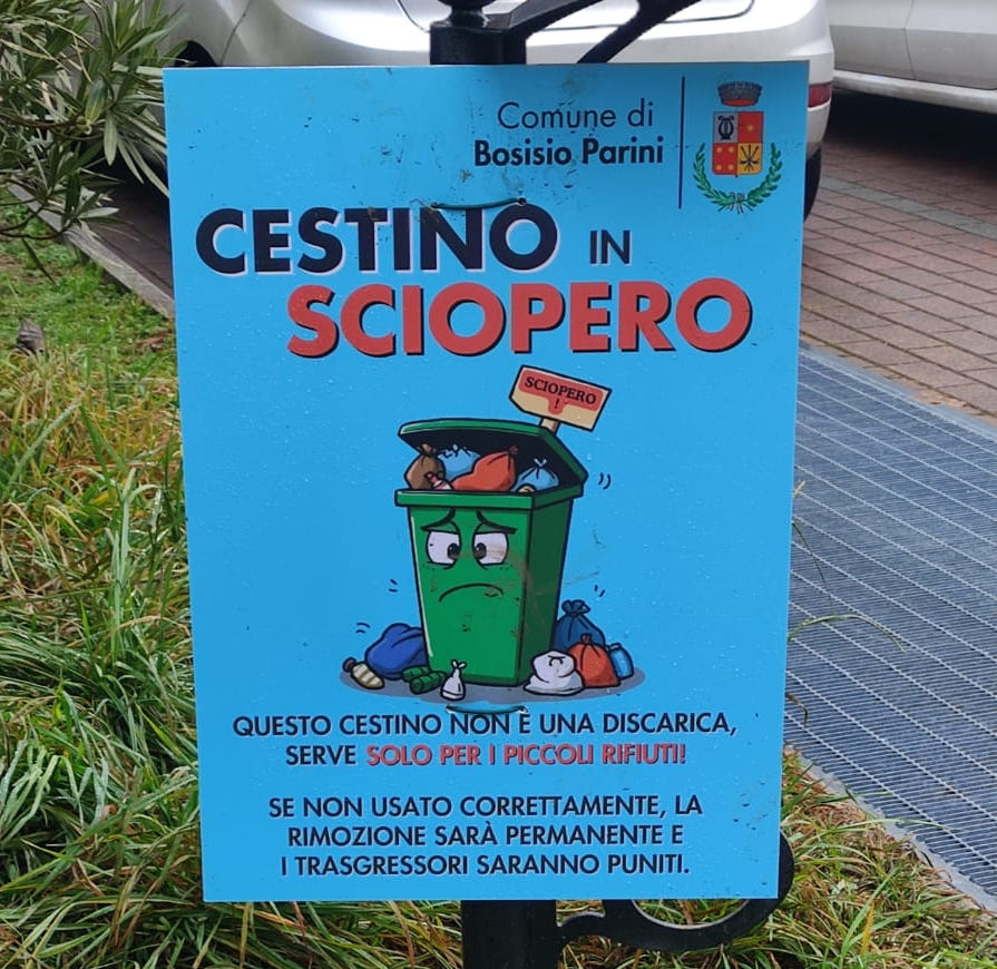 Bosisio Parini Cestini in Sciopero