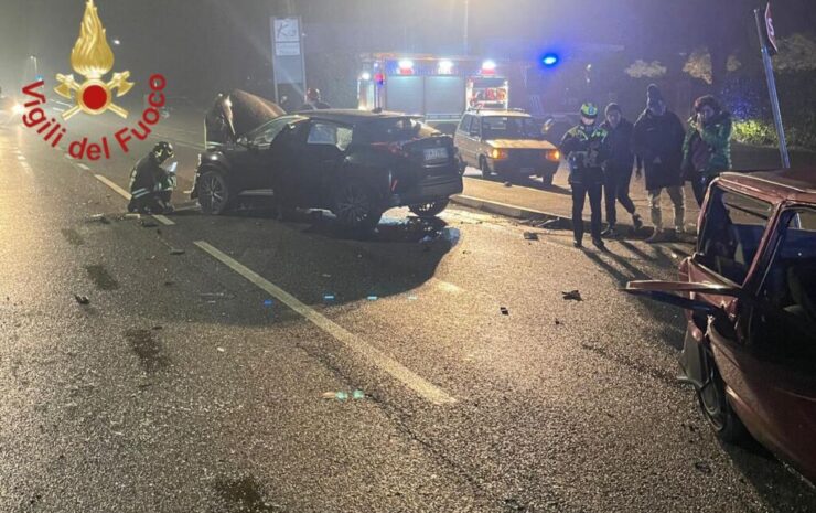 L'incidente avvenuto nal tardo pomeriggio di oggi a Eupilio