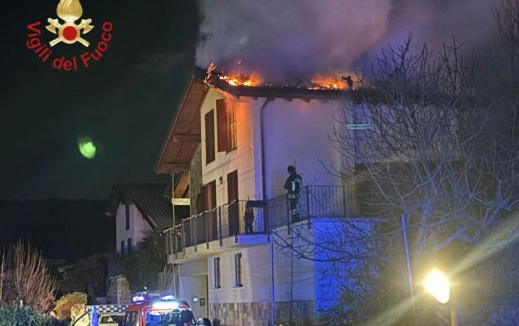 Lipomo incendio tetto